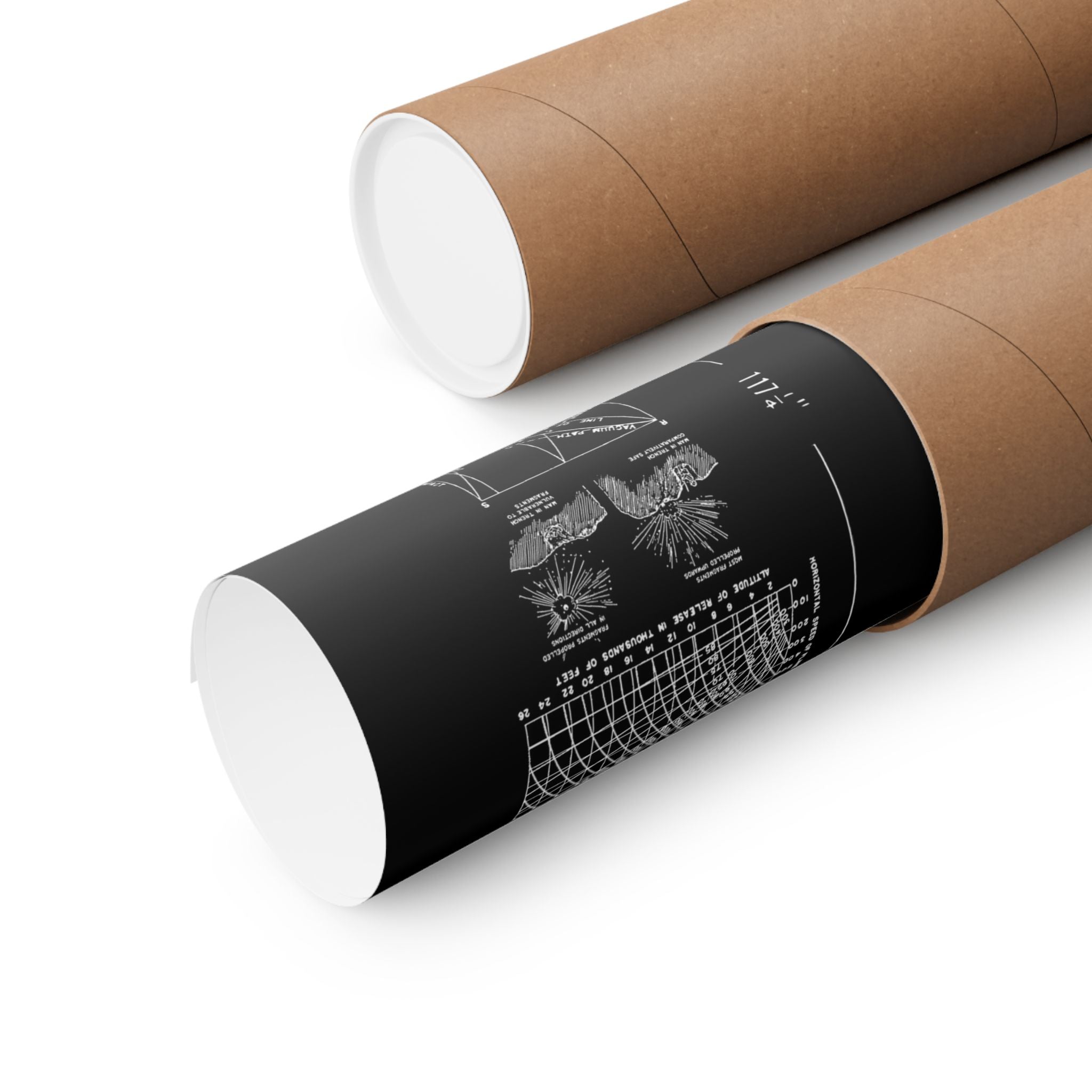 Matte Poster | An-M56 4,000 lb Bomb