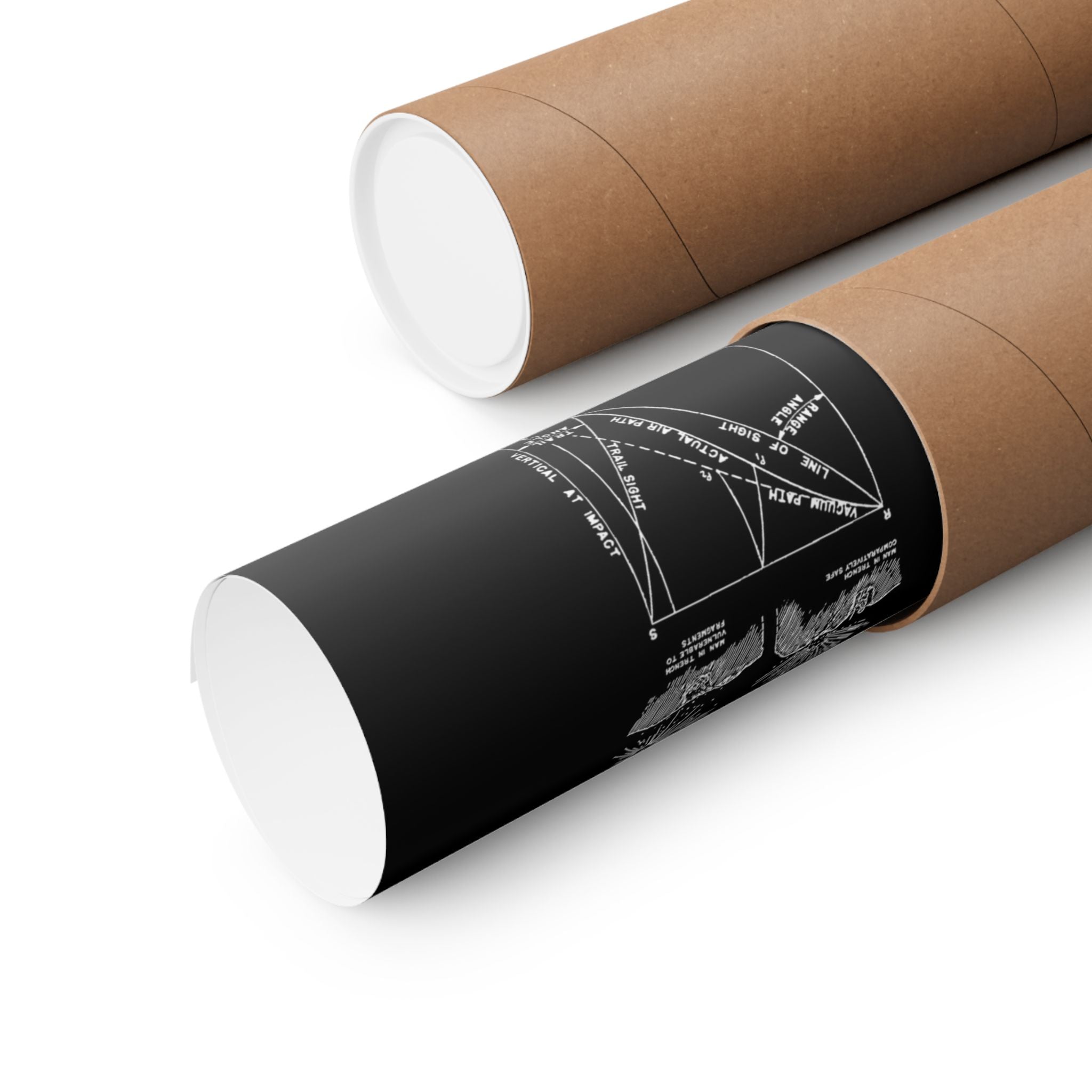 Matte Poster | An-M56 4,000 lb Bomb