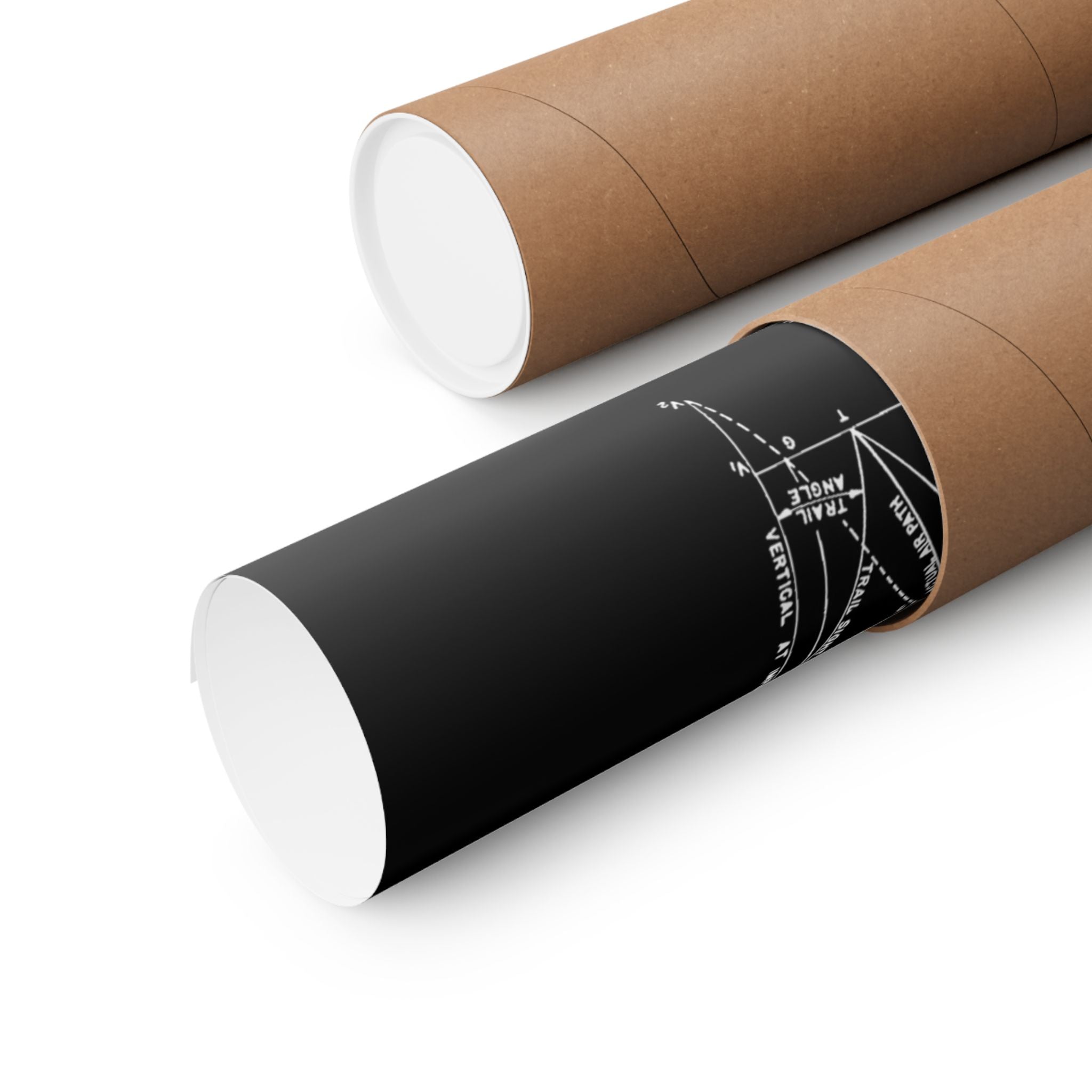 Matte Poster | An-M56 4,000 lb Bomb